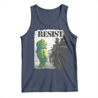 Frog Resist Tank Top Portland Frog Activist Protest City Art - Wonder Print Shop