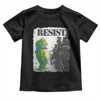 Frog Resist Toddler T Shirt Portland Frog Activist Protest City Art - Wonder Print Shop