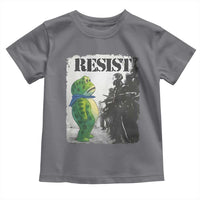 Frog Resist Toddler T Shirt Portland Frog Activist Protest City Art - Wonder Print Shop