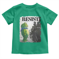 Frog Resist Toddler T Shirt Portland Frog Activist Protest City Art - Wonder Print Shop