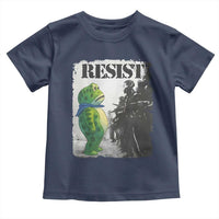 Frog Resist Toddler T Shirt Portland Frog Activist Protest City Art - Wonder Print Shop