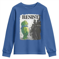 Frog Resist Youth Sweatshirt Portland Frog Activist Protest City Art - Wonder Print Shop