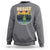 Frog Resist Sweatshirt Portland Frog Activist Protest Retro Sunset - Wonder Print Shop