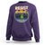 Frog Resist Sweatshirt Portland Frog Activist Protest Retro Sunset - Wonder Print Shop