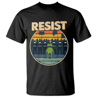 Frog Resist T Shirt Portland Frog Activist Protest Retro Sunset - Wonder Print Shop