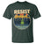 Frog Resist T Shirt Portland Frog Activist Protest Retro Sunset - Wonder Print Shop