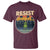 Frog Resist T Shirt Portland Frog Activist Protest Retro Sunset - Wonder Print Shop