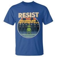 Frog Resist T Shirt Portland Frog Activist Protest Retro Sunset - Wonder Print Shop