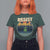 Frog Resist T Shirt For Women Portland Frog Activist Protest Retro Sunset - Wonder Print Shop