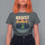 Frog Resist T Shirt For Women Portland Frog Activist Protest Retro Sunset - Wonder Print Shop