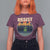 Frog Resist T Shirt For Women Portland Frog Activist Protest Retro Sunset - Wonder Print Shop