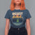 Frog Resist T Shirt For Women Portland Frog Activist Protest Retro Sunset - Wonder Print Shop
