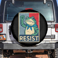 Frog Resist Spare Tire Cover Portland Frog Raised Fist Poster Graphic - Wonder Print Shop