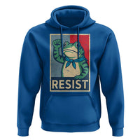 Frog Resist Hoodie Portland Frog Raised Fist Poster Graphic - Wonder Print Shop