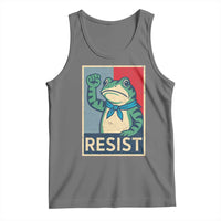 Frog Resist Tank Top Portland Frog Raised Fist Poster Graphic - Wonder Print Shop