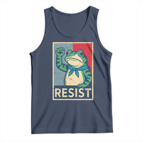 Frog Resist Tank Top Portland Frog Raised Fist Poster Graphic - Wonder Print Shop