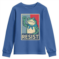 Frog Resist Youth Sweatshirt Portland Frog Raised Fist Poster Graphic - Wonder Print Shop