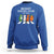 Resist Social Club 2025 Sweatshirt Portland Frog Animals Mascot Walking - Wonder Print Shop