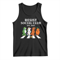 Resist Social Club 2025 Tank Top Portland Frog Animals Mascot Walking - Wonder Print Shop
