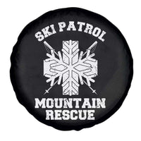 Ski Patrol Mountain Rescue Spare Tire Cover Winter Slopes Skiing Snowboarding Snowflake - Wonder Print Shop