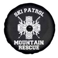 Ski Patrol Mountain Rescue Spare Tire Cover Winter Slopes Skiing Snowboarding Snowflake - Wonder Print Shop