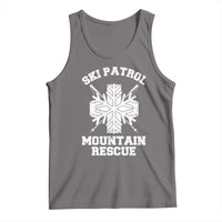 Ski Patrol Mountain Rescue Tank Top Winter Slopes Skiing Snowboarding Snowflake - Wonder Print Shop