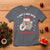 Funny Christmas Santa T Shirt I Love A Man With A Beard Snowflake - Wonder Print Shop