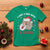 Funny Christmas Santa T Shirt I Love A Man With A Beard Snowflake - Wonder Print Shop