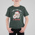 Funny Christmas Santa T Shirt For Kid I Love A Man With A Beard Snowflake - Wonder Print Shop