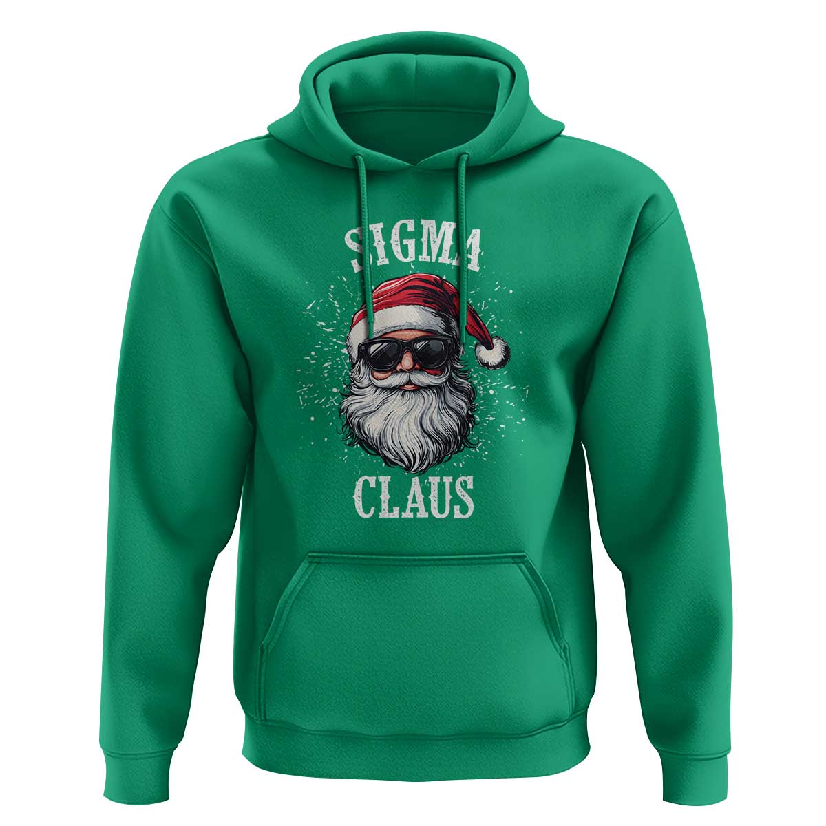 Funny Christmas Santa Hoodie Sigma Claus Cool Santa The Rizzler Meme