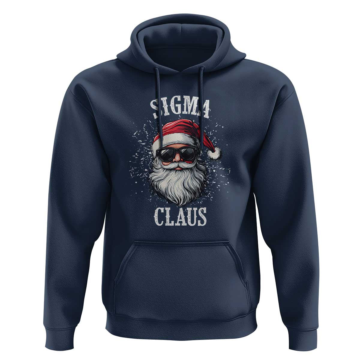 Funny Christmas Santa Hoodie Sigma Claus Cool Santa The Rizzler Meme