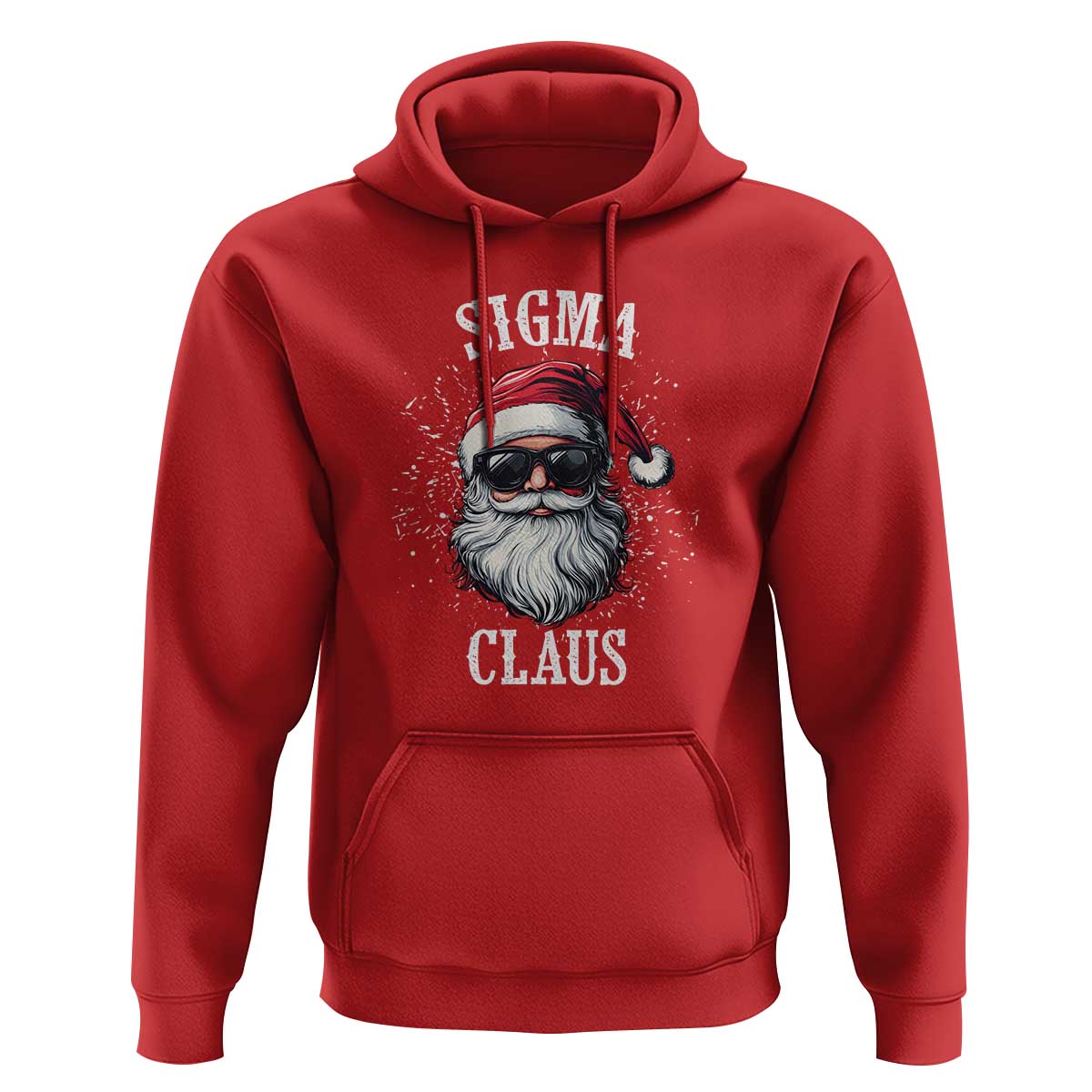 Funny Christmas Santa Hoodie Sigma Claus Cool Santa The Rizzler Meme