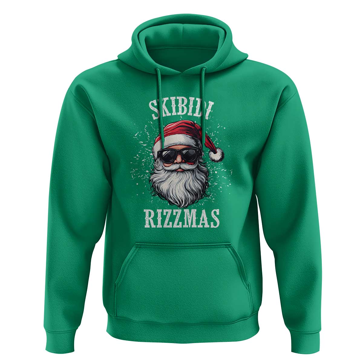 Funny Christmas Santa Hoodie Skibidi Rizzmas Charisma Rizz Santa Claus