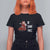 Funny Christmas Naughty Santa T Shirt For Women Ol' Saint Thicc Kiss My Ass - Wonder Print Shop