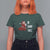 Funny Christmas Naughty Santa T Shirt For Women Ol' Saint Thicc Kiss My Ass - Wonder Print Shop