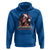 Funny African American Christmas Hoodie Ain't Nothin' But A Christmas Party Black Melanin Santa Girl