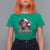 Funny African American Christmas T Shirt For Women Ain't Nothin' But A Christmas Party Black Melanin Santa Girl - Wonder Print Shop