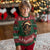 Funny African American Christmas Ugly Christmas Sweater Ain't Nothing But A Christmas Party Santa Black Melanin Girl - Wonder Print Shop