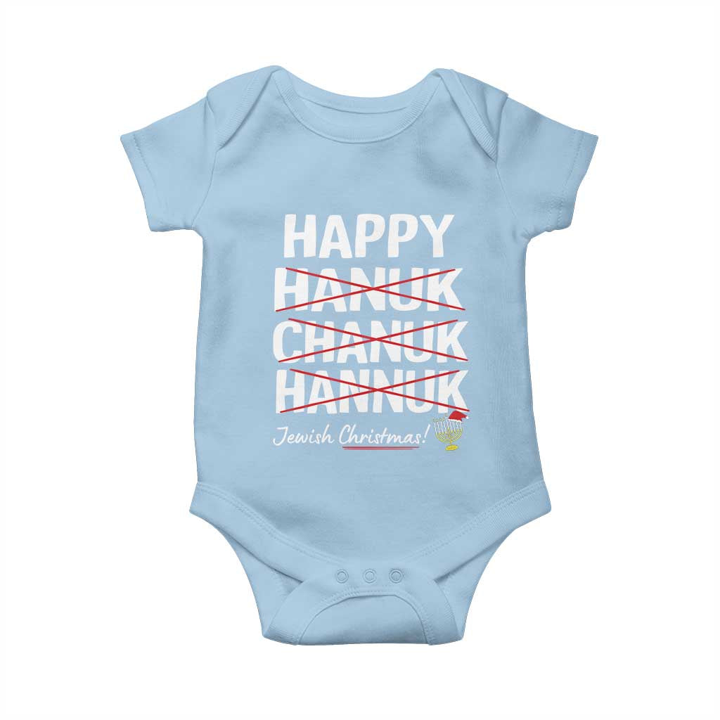 Funny Hanukkah Baby Onesie Happy Hanuk Chanuk Hannuk Jewish Christmas Menorah