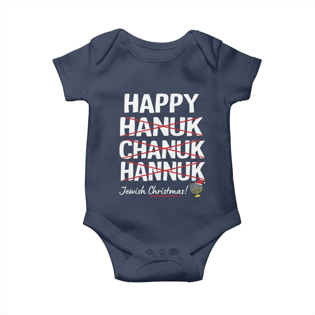 Funny Hanukkah Baby Onesie Happy Hanuk Chanuk Hannuk Jewish Christmas Menorah