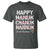 Funny Hanukkah T Shirt Happy Hanuk Chanuk Hannuk Jewish Christmas Menorah - Wonder Print Shop