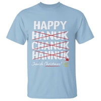 Funny Hanukkah T Shirt Happy Hanuk Chanuk Hannuk Jewish Christmas Menorah - Wonder Print Shop