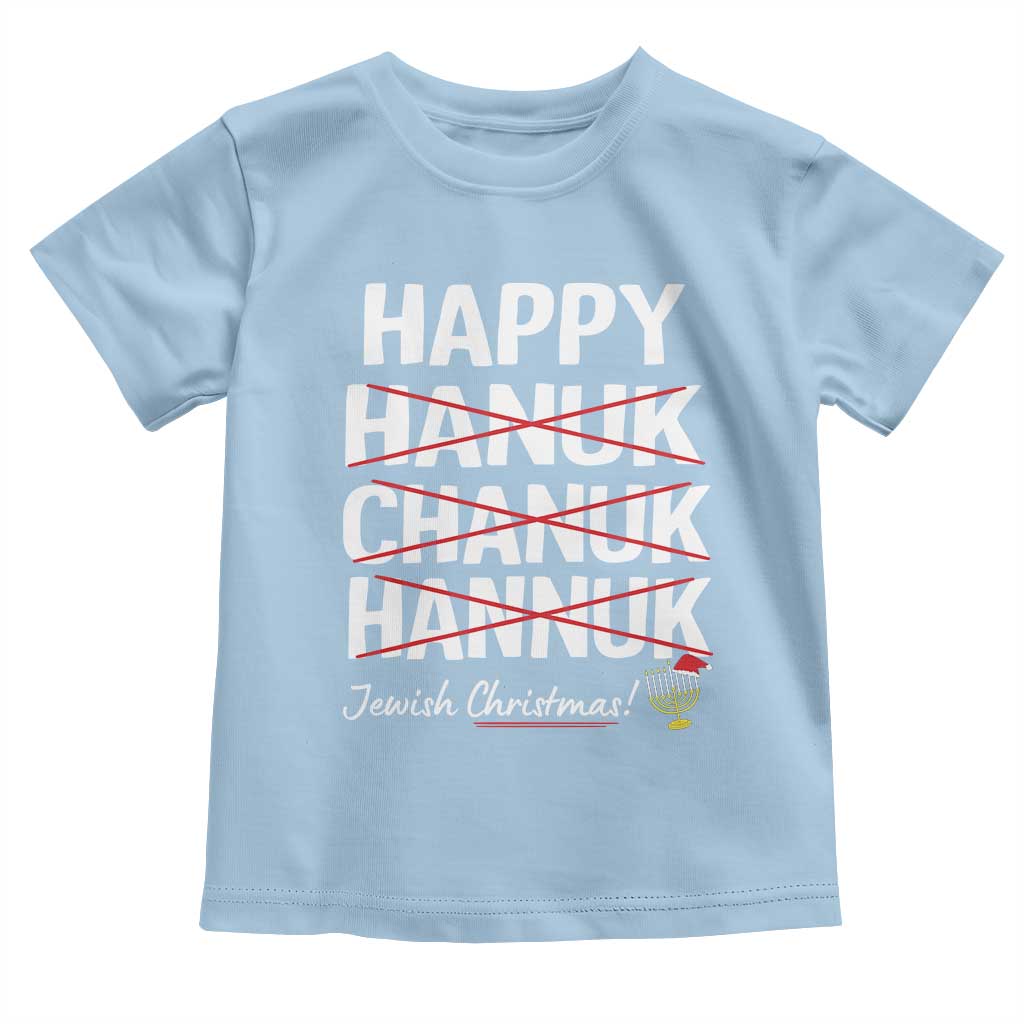 Funny Hanukkah Toddler T Shirt Happy Hanuk Chanuk Hannuk Jewish Christmas Menorah