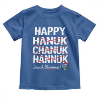 Funny Hanukkah Toddler T Shirt Happy Hanuk Chanuk Hannuk Jewish Christmas Menorah