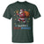 Funny Christmas Hanukkah T Shirt Happy Chrismukkah Santa Menorah - Wonder Print Shop