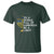 Funny Hanukkah T Shirt In A World Full Of Darkness Be A Light Menorah - Wonder Print Shop