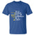Funny Hanukkah T Shirt In A World Full Of Darkness Be A Light Menorah - Wonder Print Shop