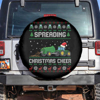 Spreading Christmas Cheer Spare Tire Cover Funny Farming Tractor Xmas - Wonder Print Shop