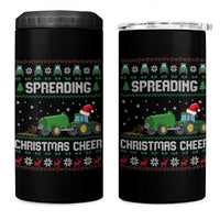 Spreading Christmas Cheer 4 in 1 Can Cooler Tumbler Funny Farming Tractor Xmas - Wonder Print Shop