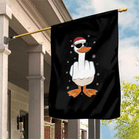 Funny Christmas Offensive Rude Duck Garden Flag I Dont Give A Duck Middle Finger Xmas - Wonder Print Shop